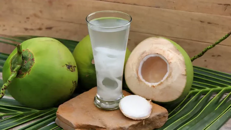 Minum air kelapa untuk buka puasa