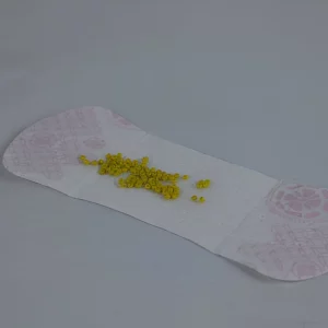 keputihan berwarna kuning dan bau