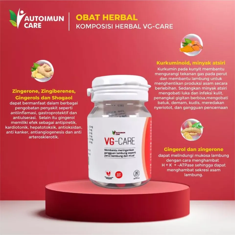 kandungan herbal vg-care